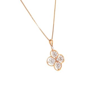 Flawless diamond pendant