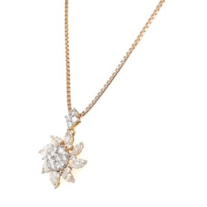 Pretty floral pendant