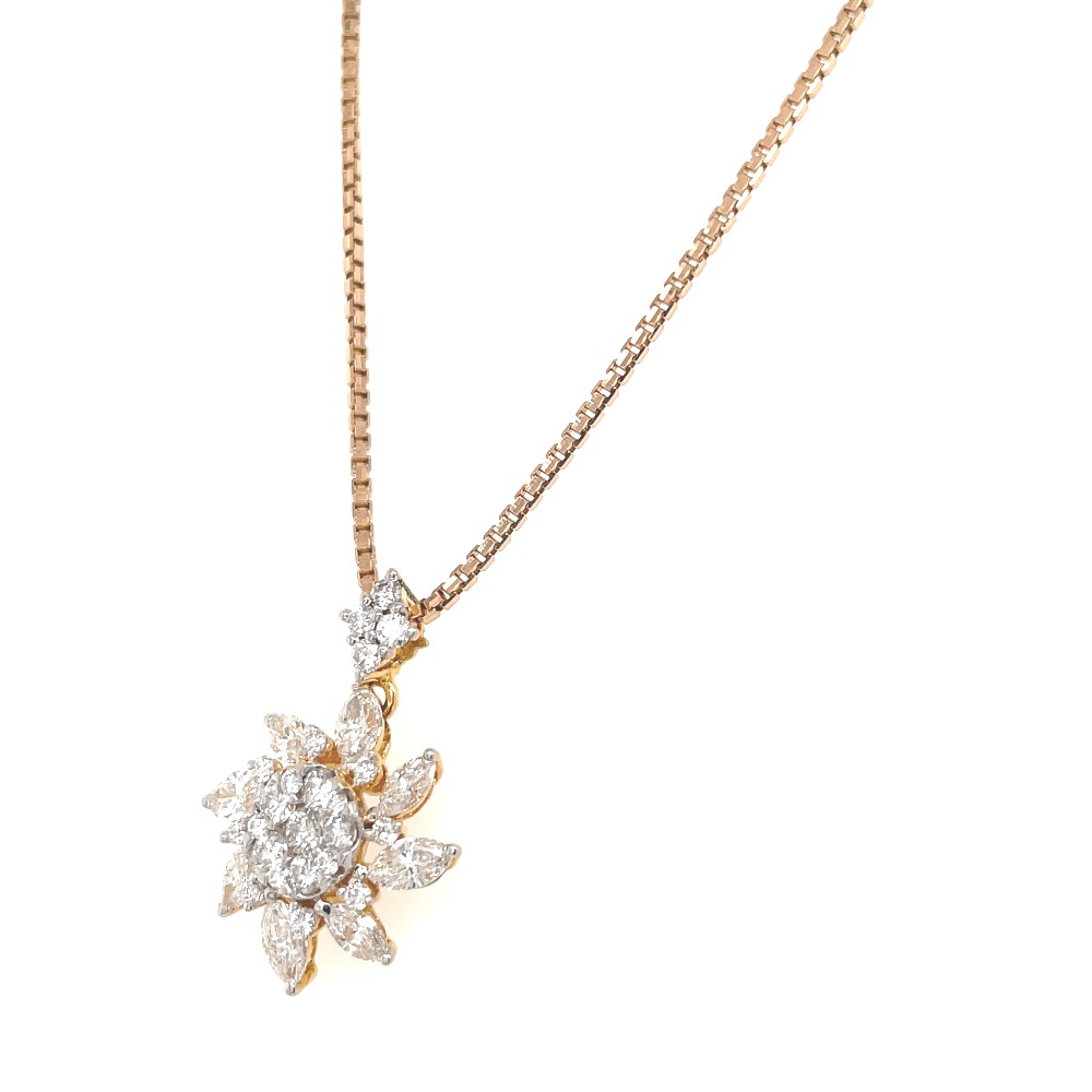 Pretty floral pendant