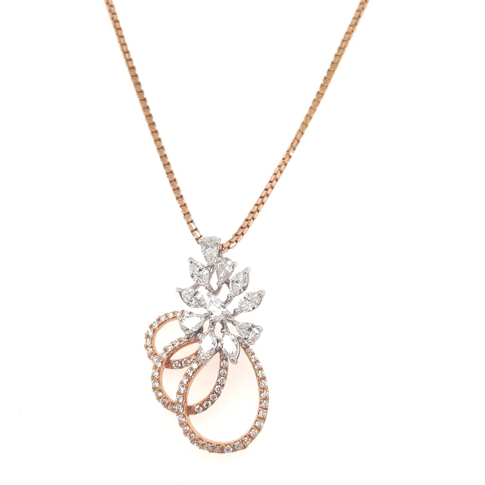 Magnificient diamond pendant