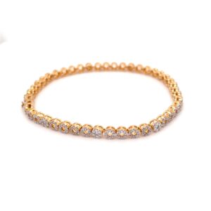 Flawless diamond bracelet