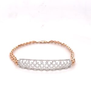 Shimmering diamond bracelet