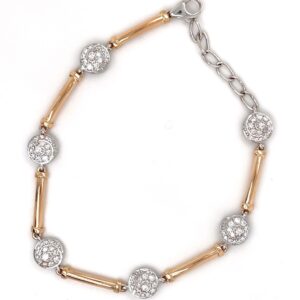 Eye catching diamond bracelet