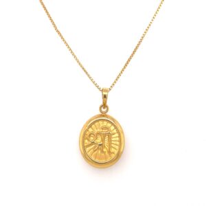 Shree gold pendant