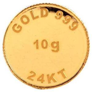 24KT 10 Gram Gold Coin