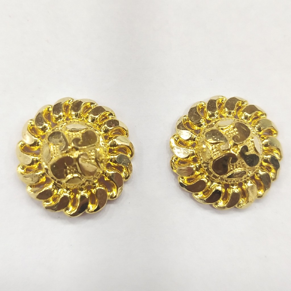 22K GOLD FANCY LADIES EARRINGS