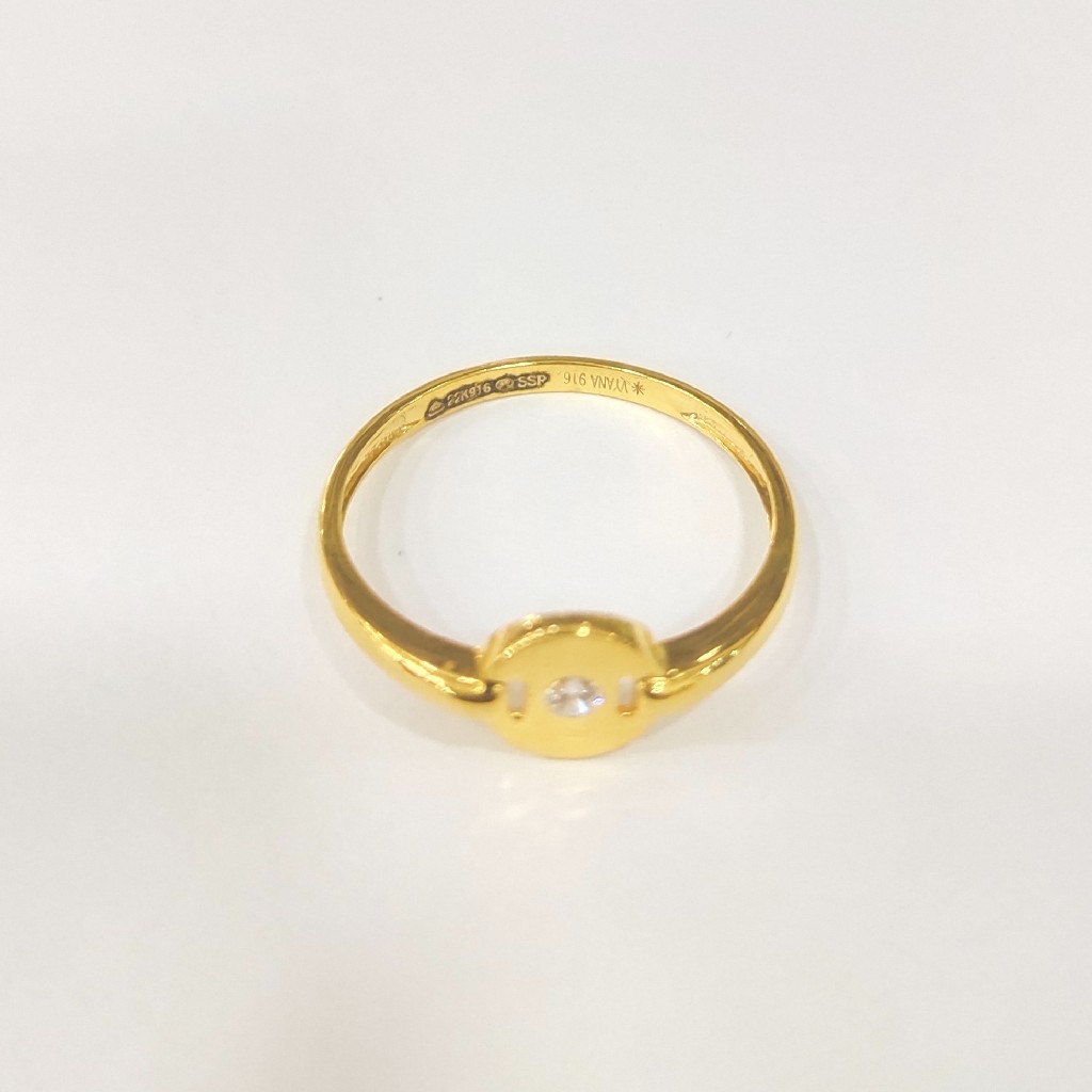 916 HM CERTIFIED GOLD FANCY DESIGN DIAMOND LADIES RING