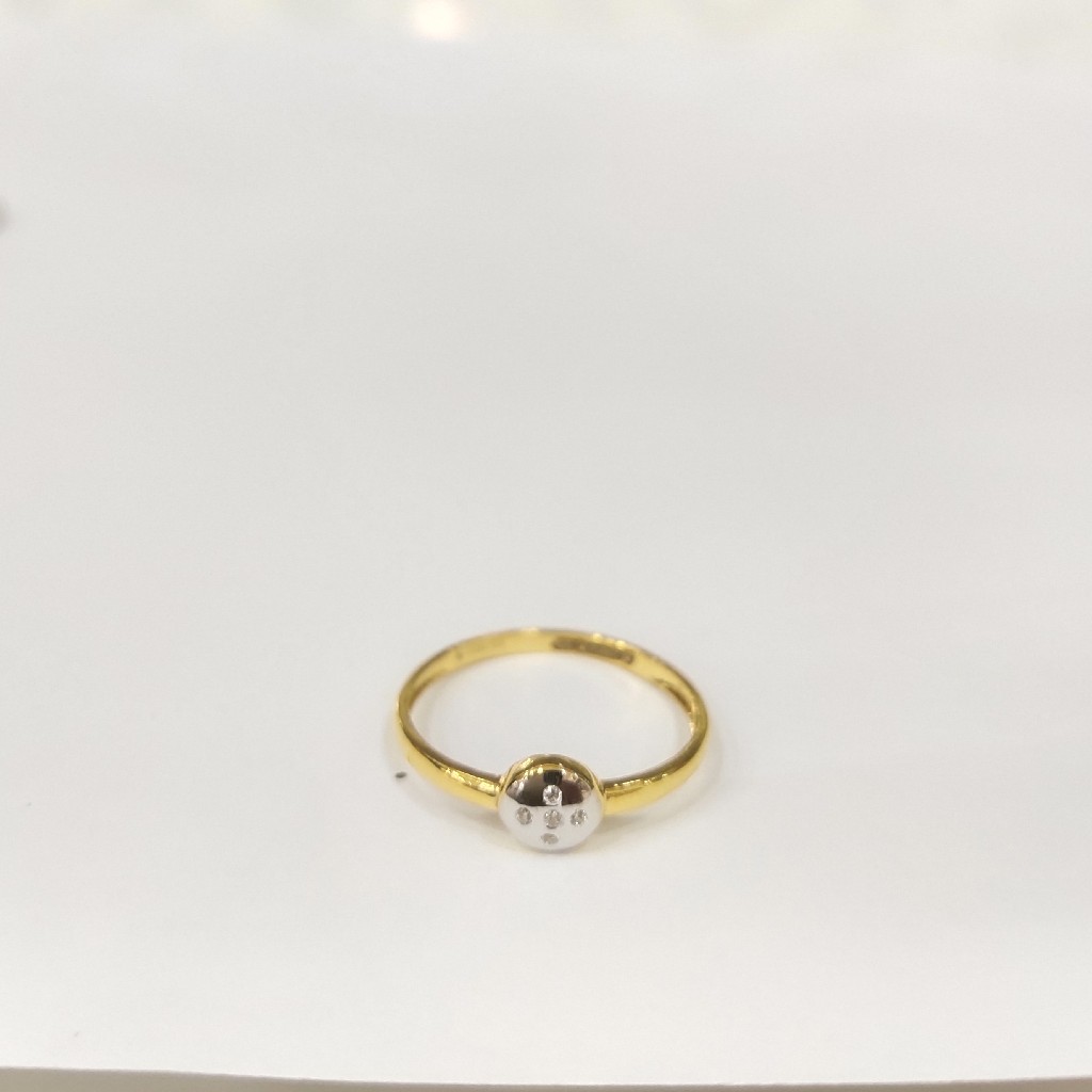 916 HM CERTIFIED GOLD FANCY DIAMOND LADIES RING