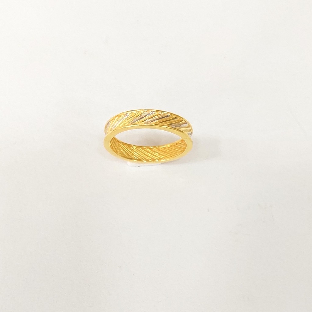 916 HM CERTIFIED GOLD FANCY DESIGN LADIES BAND