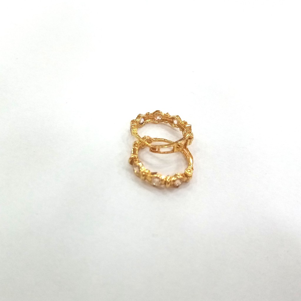 22k gold diamond ladies bali