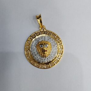 Gold CZ Pendant