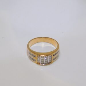 18K gold diamond ring agj-gr-74
