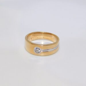 18K gold diamond ring agj-lr-59