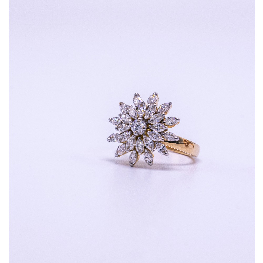 18k gold diamond ladies ring agj-lr-320