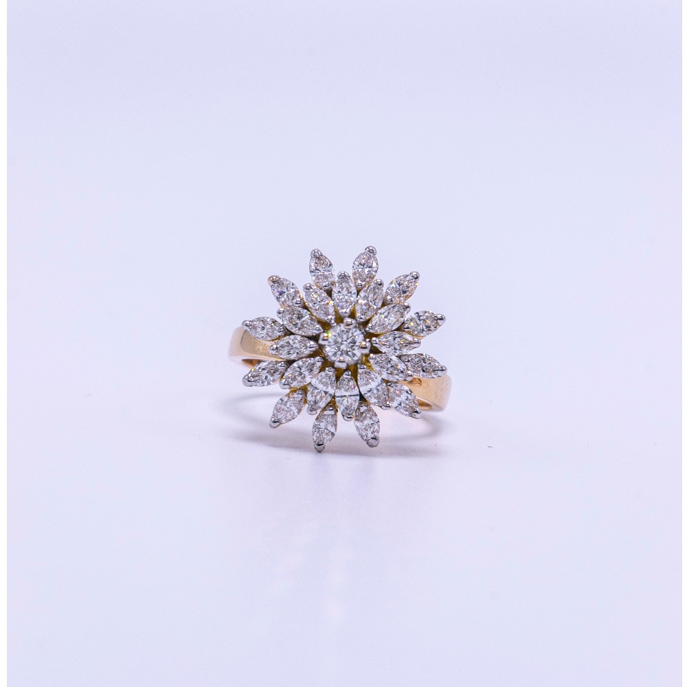 18k gold diamond ladies ring agj-lr-320