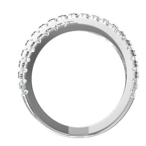 SILVER 925 DIAMOND RING - Image 3