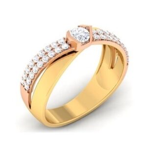 Diamond Ring moissonite diamond Silver ring