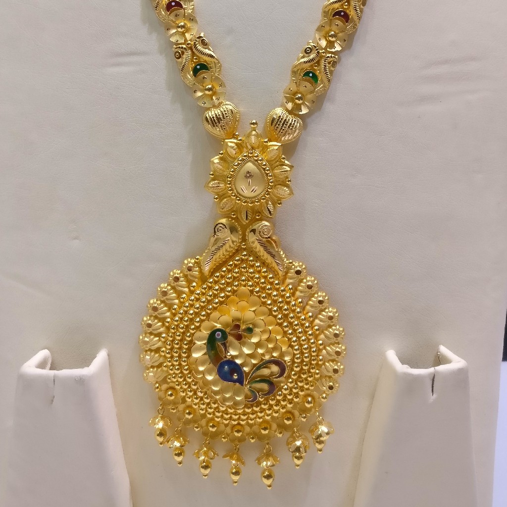 22kt Gold Coimbatore Haram Set
