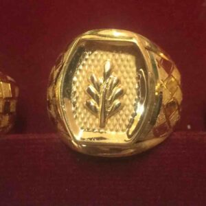 22KT  Gold Attractive Ring For Men