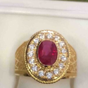22KT  Gold Attractive Ring For Men