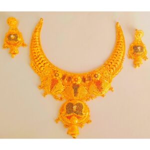 Gold Necklaces And Earrings