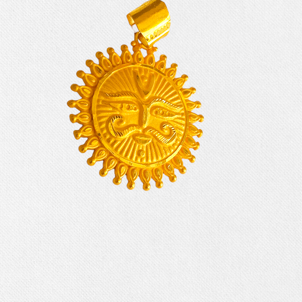 Gold Sun Pendant