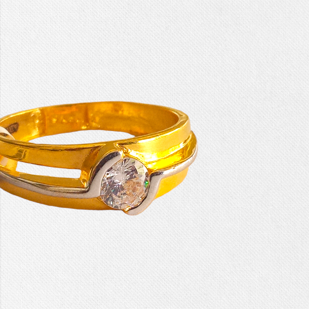 Simple Gents Diamond Ring