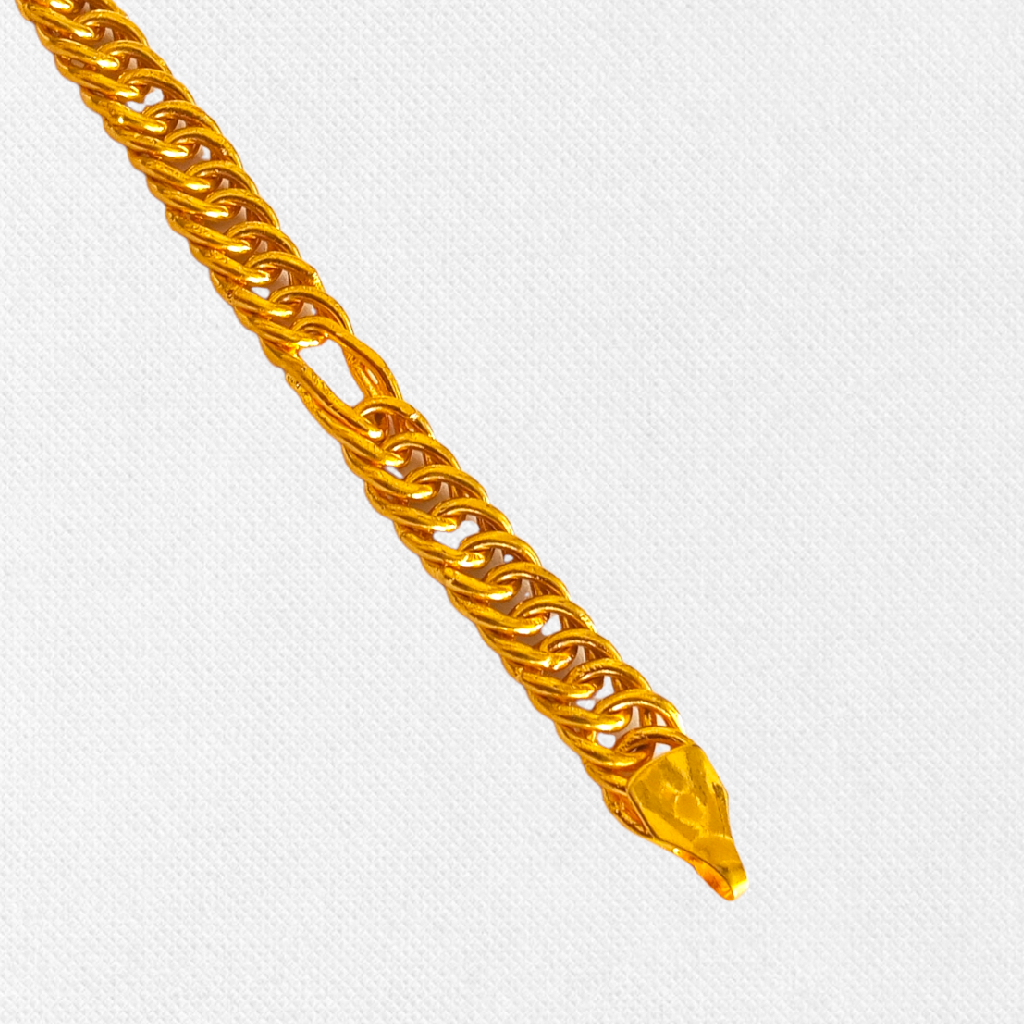 Gold Forming Gents Bracelet
