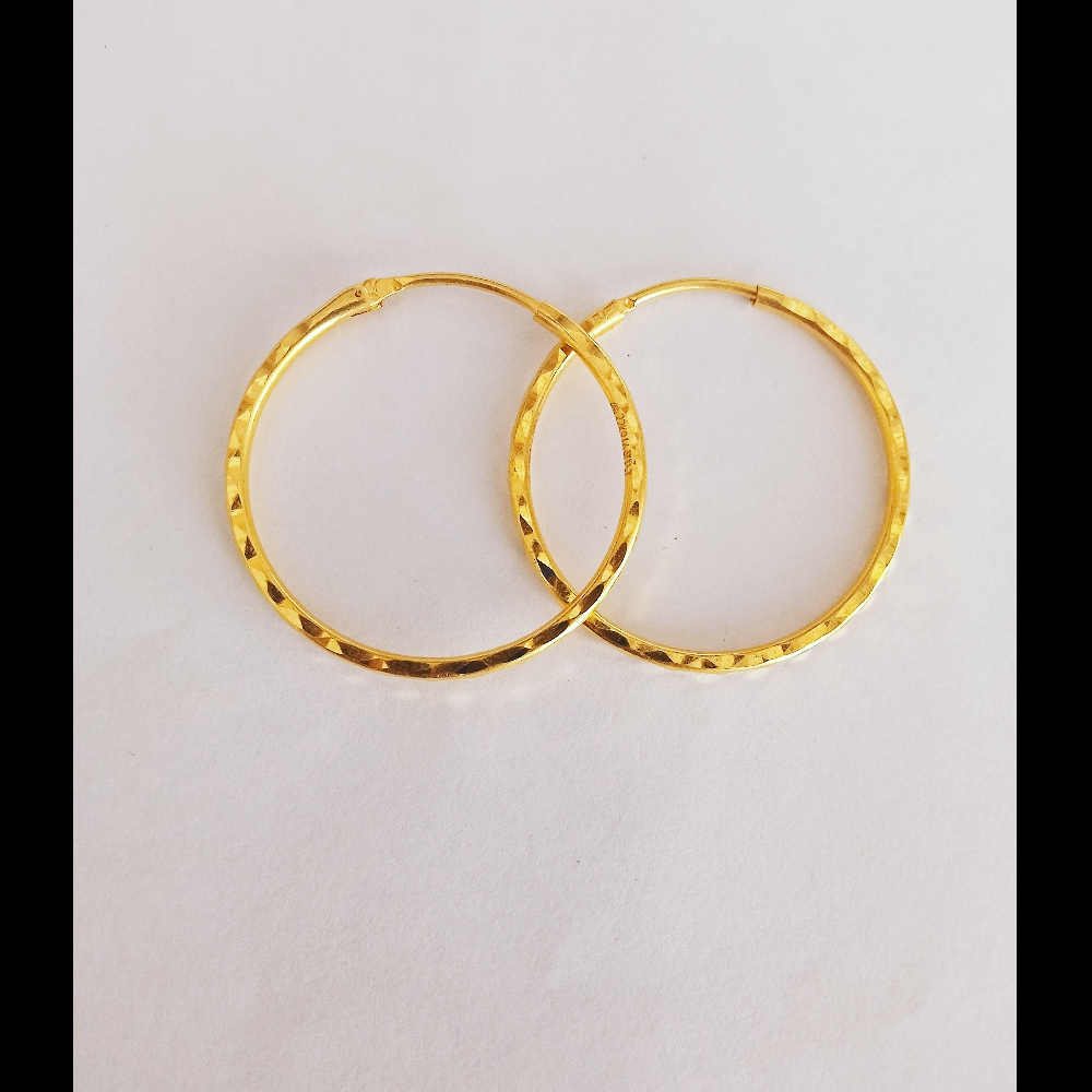 Gold 916fancy round kadi