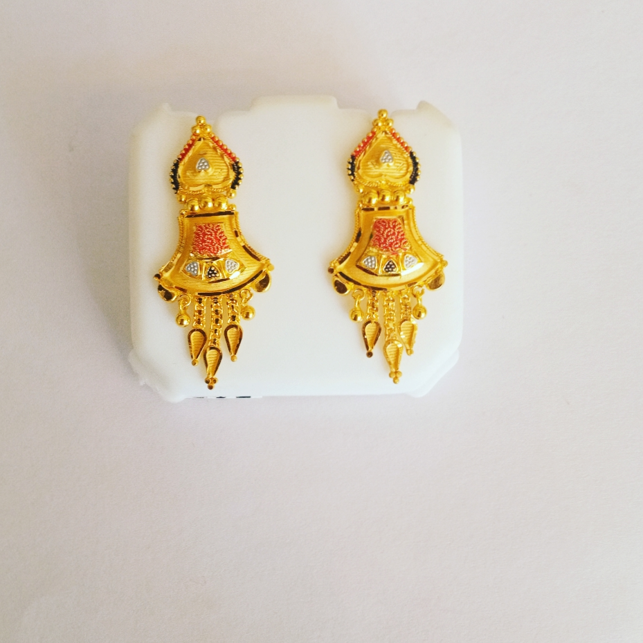 Latest gold earrings design