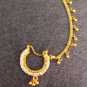 Gold nath for women