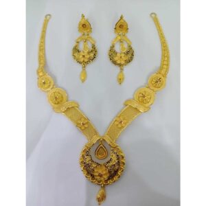 916 gold bridal choker set bj-n10
