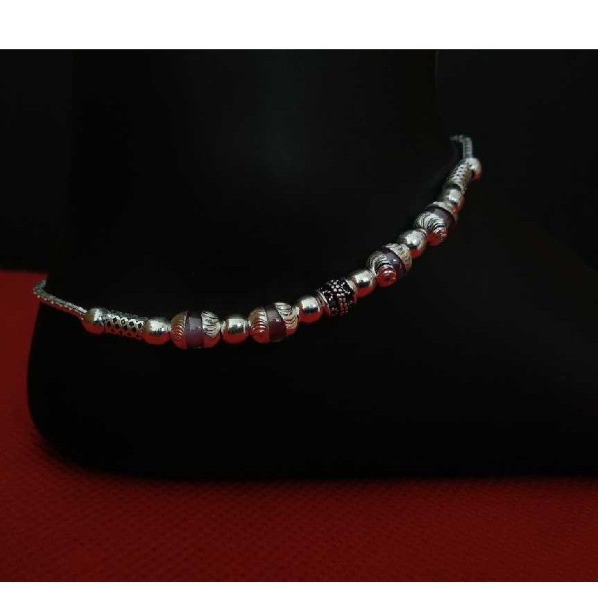 Silver Beads Exclusive Fancy Payal