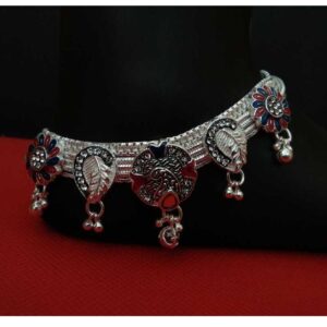 Paan Chakri Style Broad Style Antique Payal