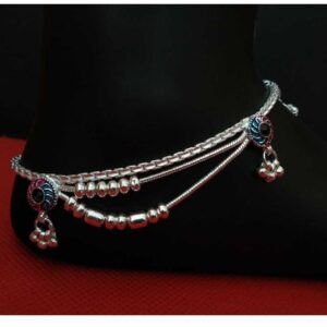 Attractive Fancy Silver Ladies Payal