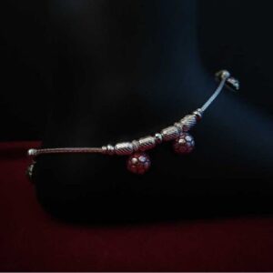 Silver Indian Plain Payal