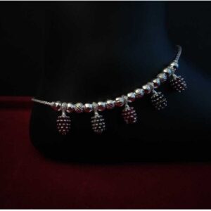 Silver Indian Charming Payal