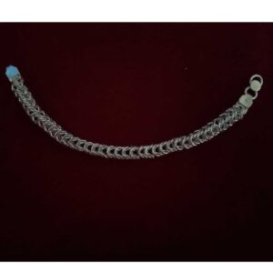 Silver Designer Indian Gents Bracelet