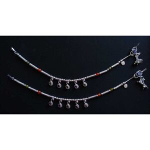 Silver Modern Trendy Designer Payal