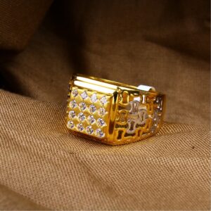 rose gold attractive design diamond Ring 163