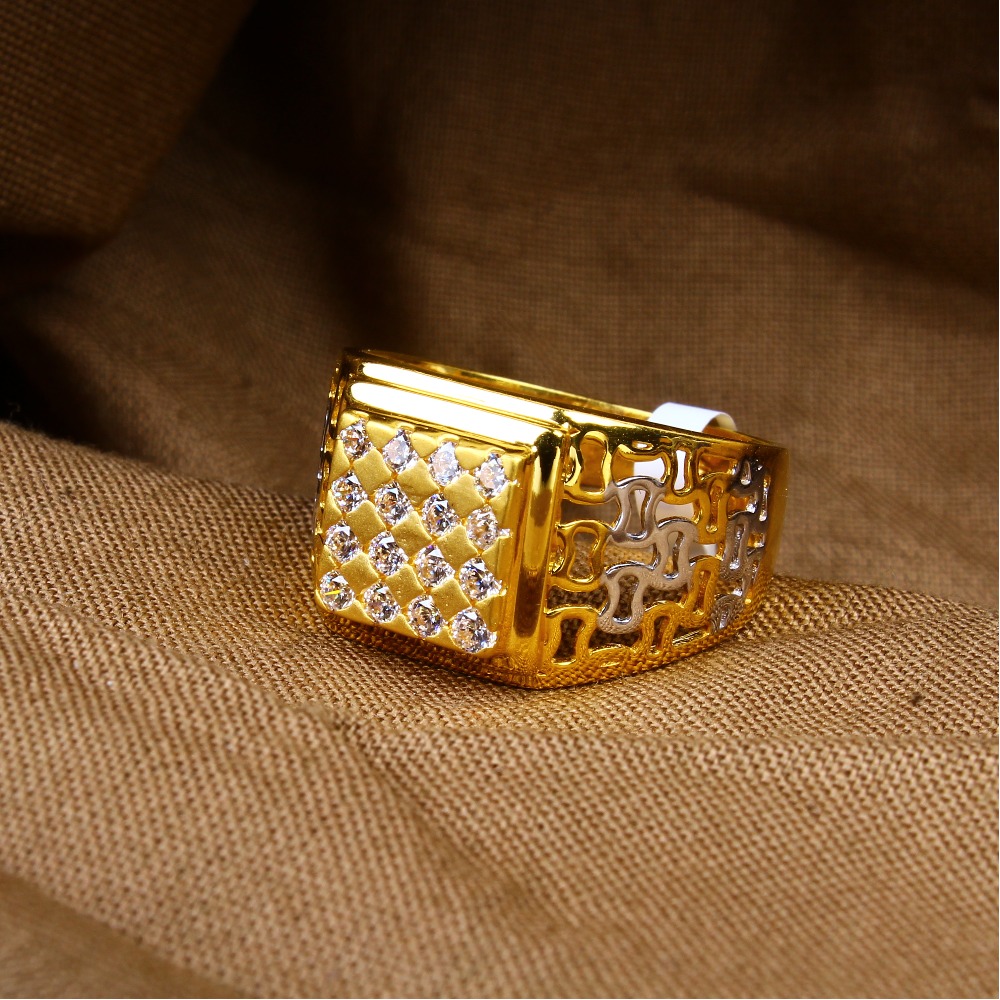 rose gold attractive design diamond Ring 163
