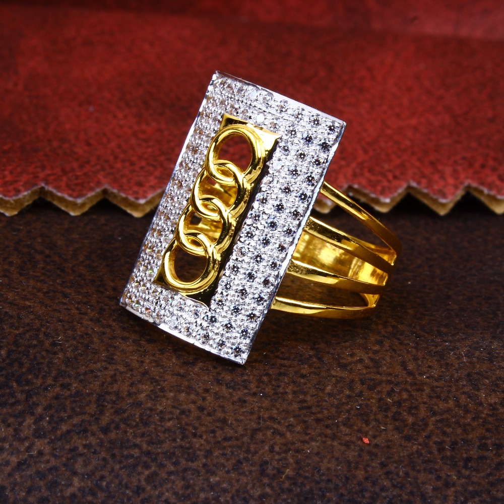 Gold Fancy Design diamond Rings 145
