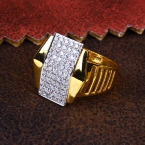 22k gold casting mens ring