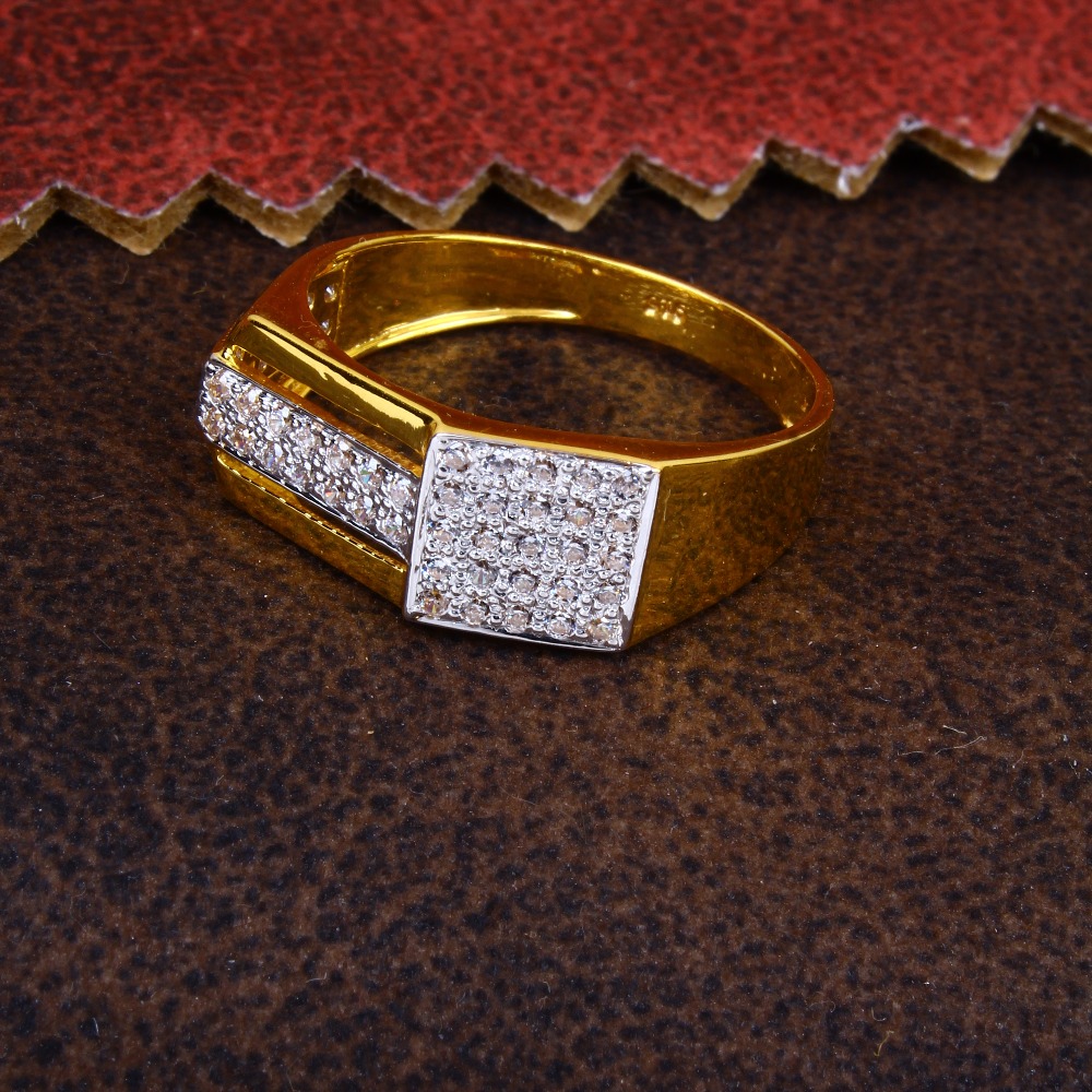 22k gold diamond ring for mens