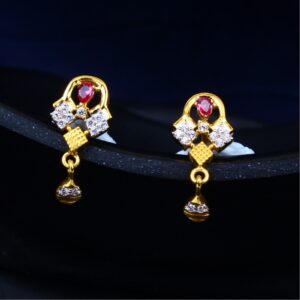 Gold Classy Design Earrings 30