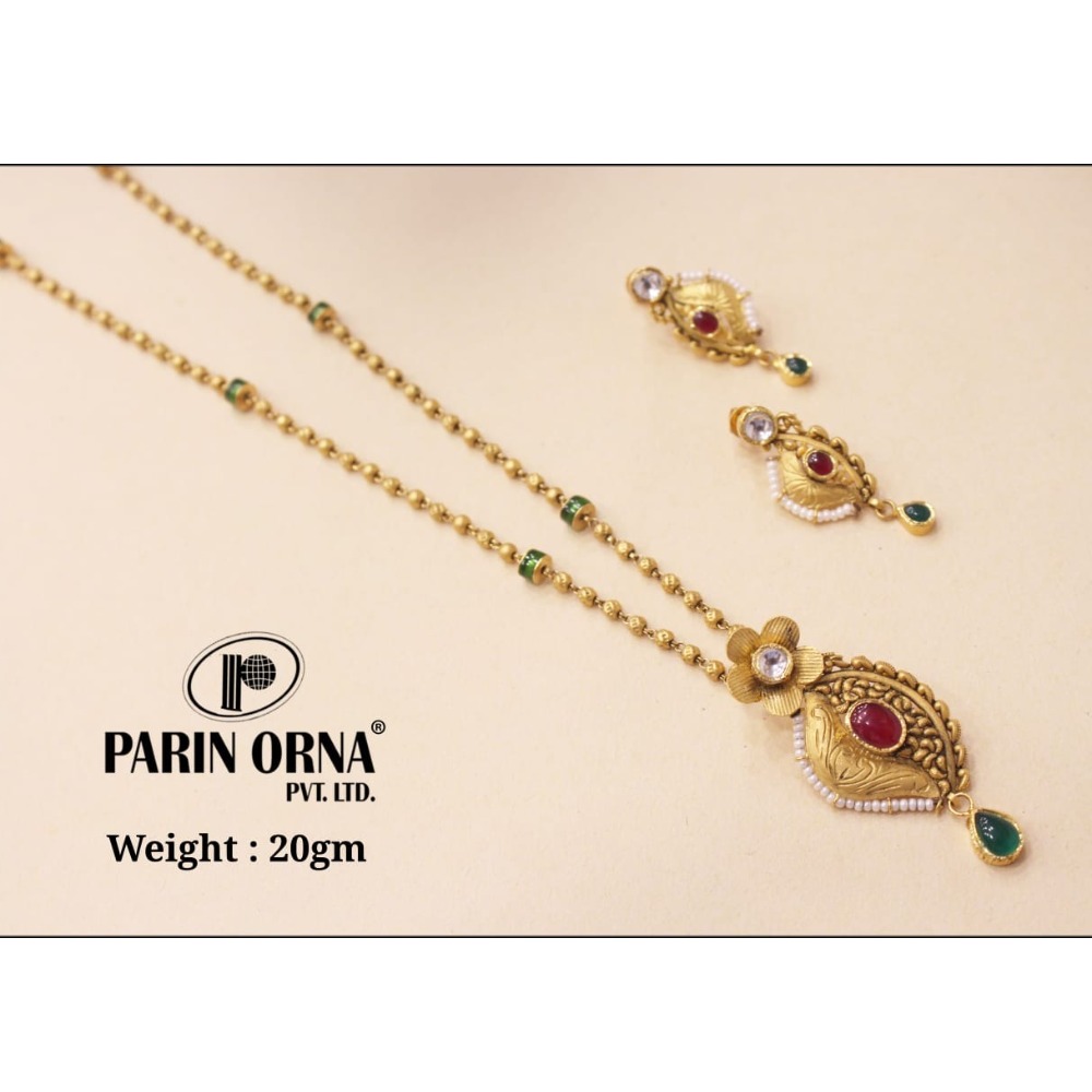 916 gold Stylish Dokiya Set AD003 - Image 2