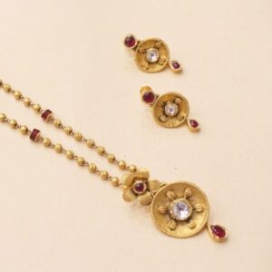916 Gold Fancy Dokiya Set AD001
