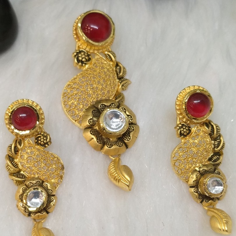 916 antique pendant set - Image 2