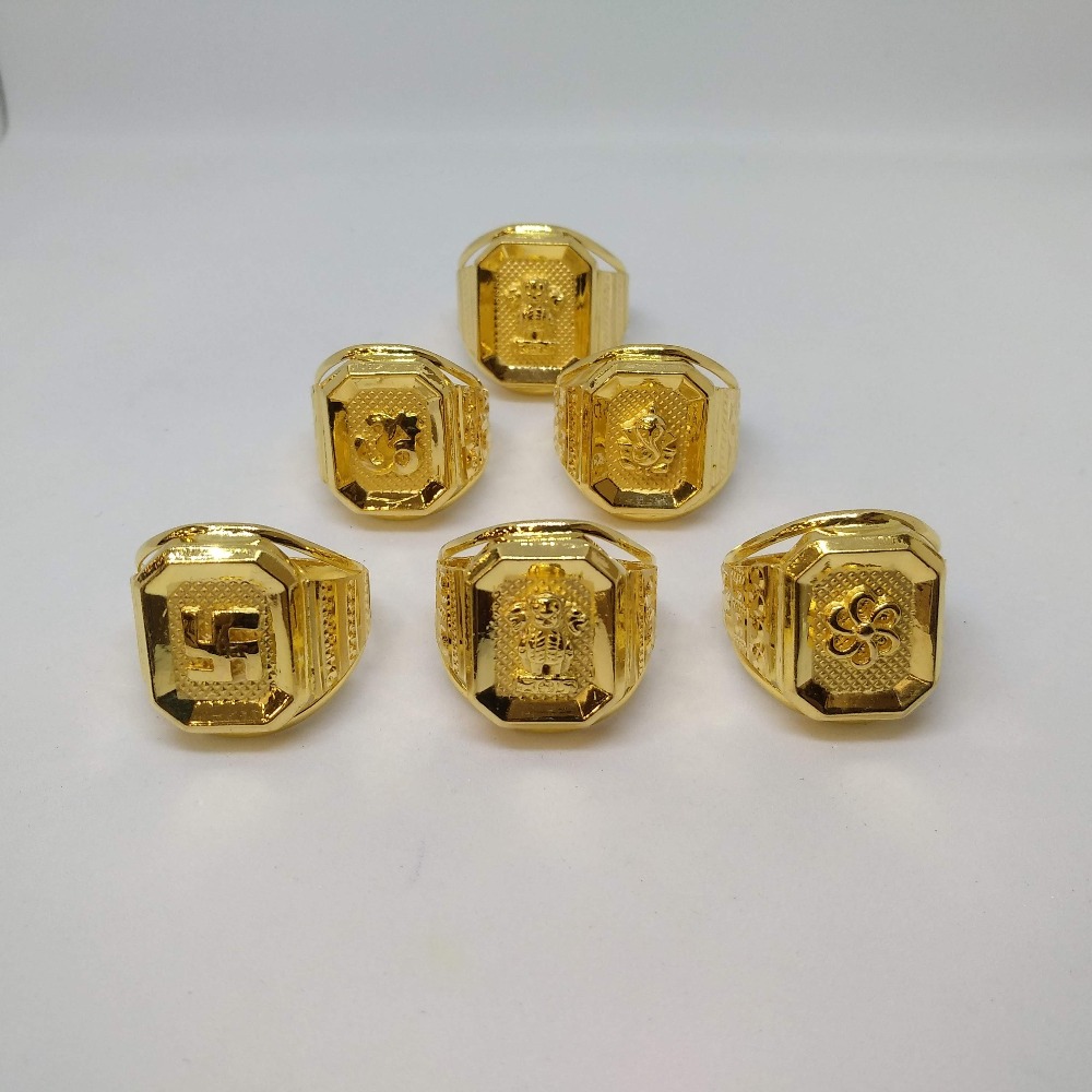 916 gold fancy merath j ring
