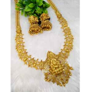916 Gold Designer Temple Jewellery